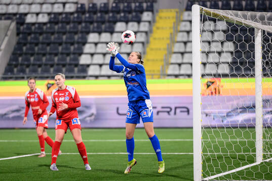 Linköpings målvakt Julia Cavander