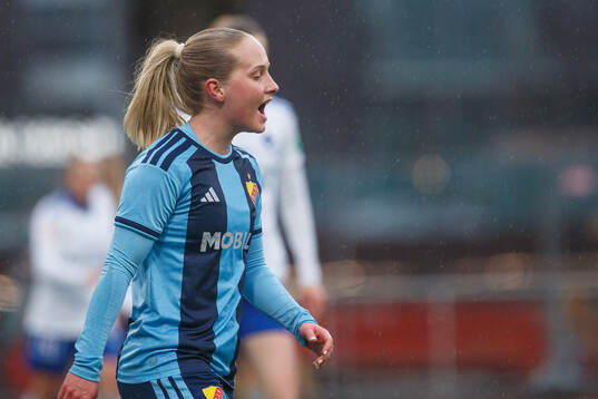 Djurgårdens Maria Olafsdottir Gros deppar