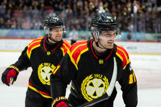 Brynäs Kieffer Bellows jublar