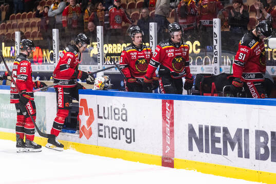 Luleås Isac Hedqvist, Oskari Laaksonen och Markus Nurmi