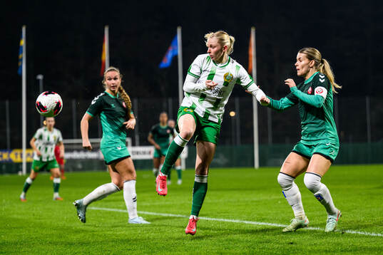 Hammarbys Emilie Joramo och Kristianstads Tilda Persson