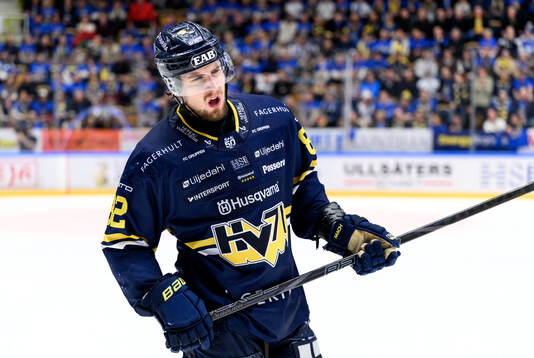 HV71s Santeri Hatakka deppar