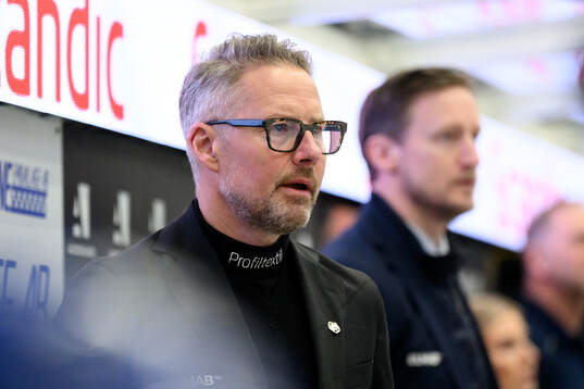 Leksands tränare Johan Hedberg