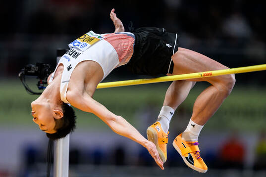 Sanghyeok Woo of South Korea