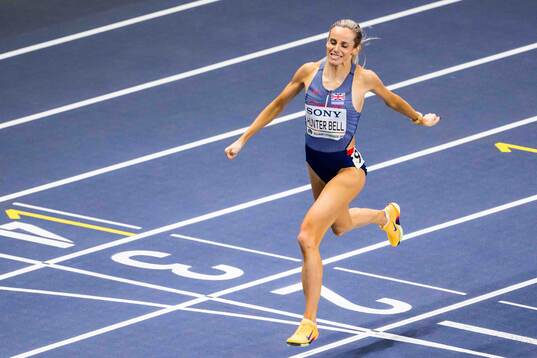 Georgia Hunter Bell of Great Britain