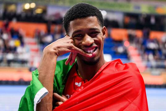 Gerson Balde of Portugal celebrates