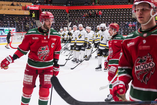 AIKs spelare jublar