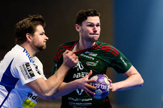 Ystad IFs Jonatan Wilthorn och OV Helsingborgs Anton