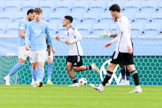 Malmö FFs Viggo Jeppsson deppar