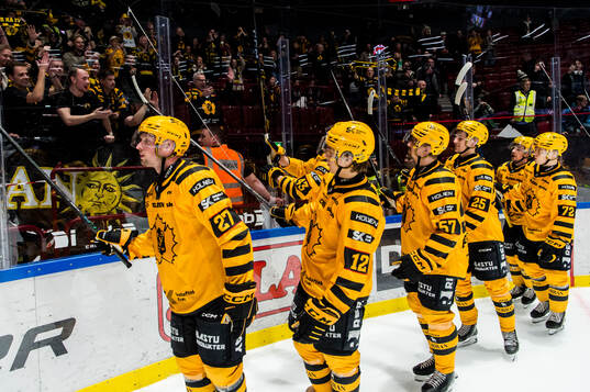 Skellefteås spelare jublar