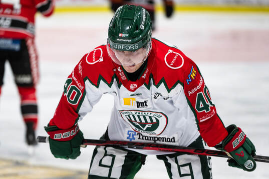 Frölundas Jacob Peterson deppar