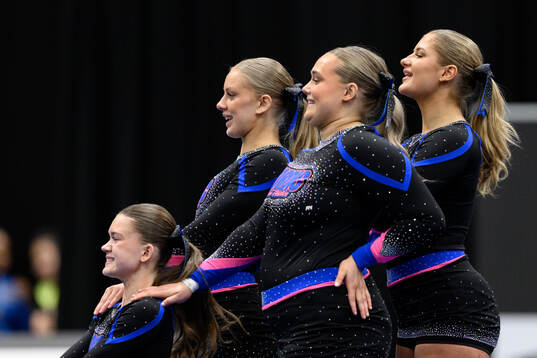 Lova Flodström, Myra Veräjä, Ronja Hedlund, Tova Blom,