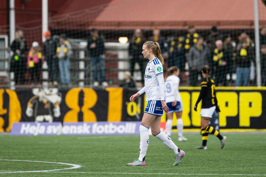 IFK Norrköpings Ebba Handfast deppar