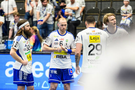 Ystad IFs Julius Lindskog Andersson, Jakob Nygren och