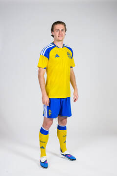 Mattias Svanberg of the Swedish national football team