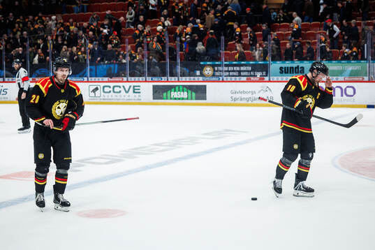 Brynäs Johannes Kinnvall och Johan Larsson deppar