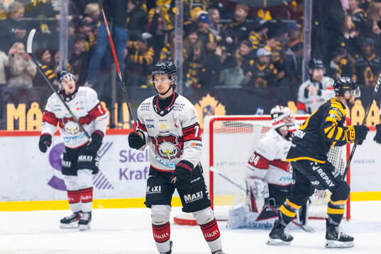 Malmö Redhawks Isac Nilsson deppar