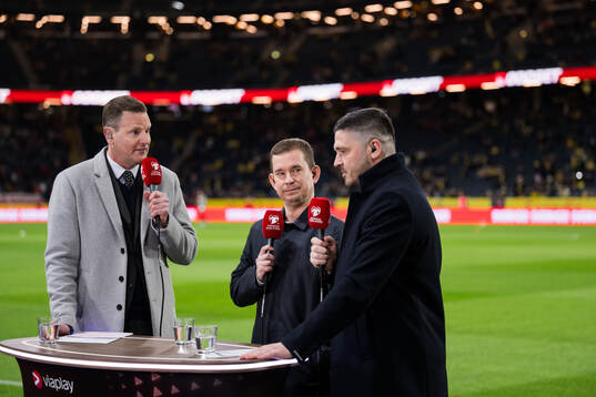 Niklas Jihde, Erik Niva and Bojan Djordjic of Swedish