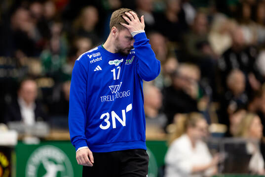 OV Helsingborgs målvakt Michael Andersson deppar