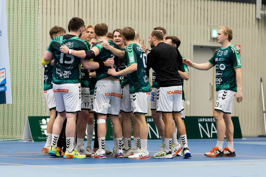 Varbergs spelare jublar