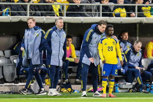 Assistant coach Axel Kjäll, Head coach Daniel Bäckström