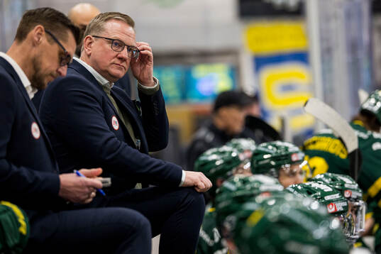 Björklövens huvudtränare Magnus Bogren