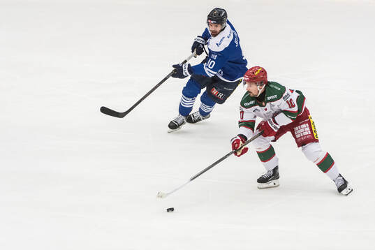 Karlskogas Kalle Jellvert och Modos Gerry Fitzgerald