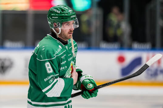 Rögles Linus Sandin deppar