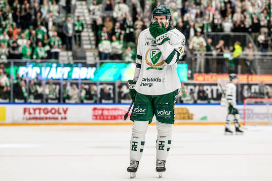 Färjestads Filip Roos deppar