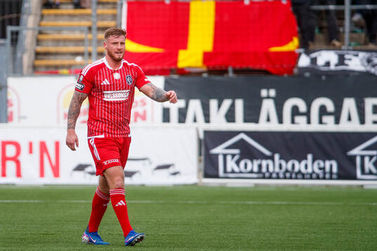 Landskronas Markus Björkqvist deppar