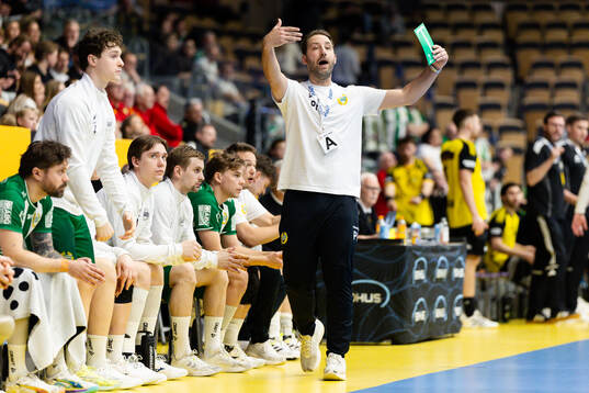 Hammarbys tränare Patrik Fahlgren