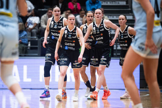 Luleås Fanny Wadling, Sofia Kobylak, Sandra Hedlund, Emma