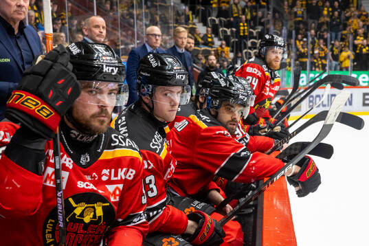 Luleås Oscar Engsund, Jesper Sellgren och Frederic Allard