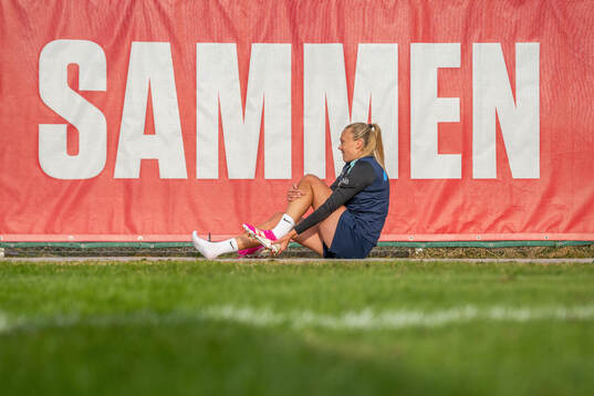 Synne Sofie Kinden Jensen of the Norwegian women's national