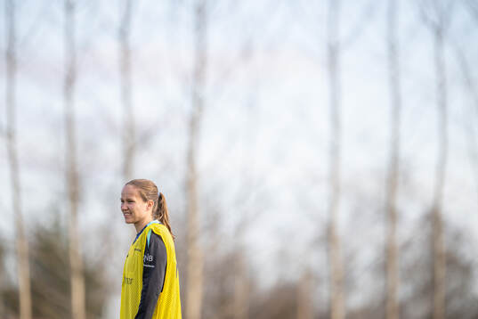 Guro Reiten of the Norwegian women's national football team
