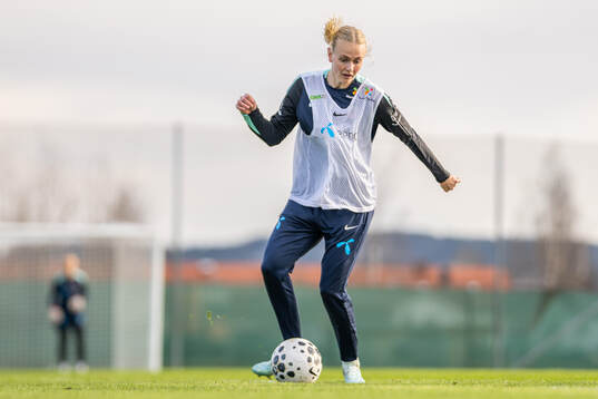 Karina Sævik of the Norwegian women's national football