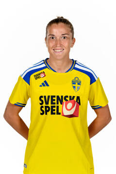 Filippa Angeldahl of the Swedish women's national football