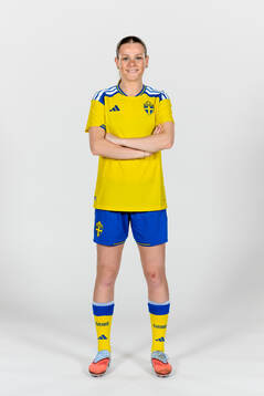 Sofia Reidy of the Swedish women's national football team