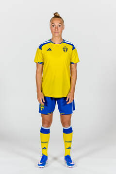 Hanna Bennisson of the Swedish women's national football
