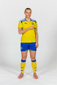 Smilla Holmberg of the Swedish women's national football