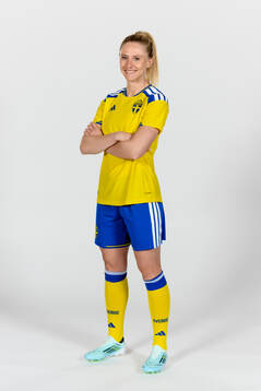 Rebecka Blomqvist of the Swedish women's national football