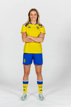 Fridolina Rolfö of the Swedish women's national football