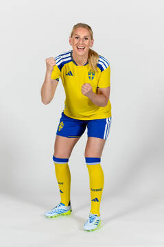 Stina Blackstenius of the Swedish women's national football