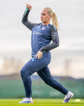 Cathinka Tandberg of the Norwegian women's national