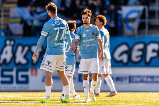 Gefles Lukas Vikgren jublar