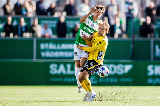 Västerås Simon Gefvert och Elfsborgs Julius Beck