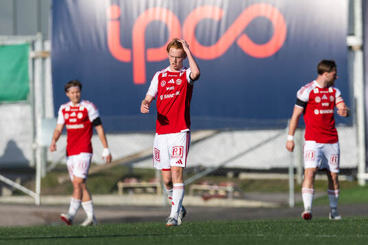 Sandvikens IFs Fabian Andersson deppar
