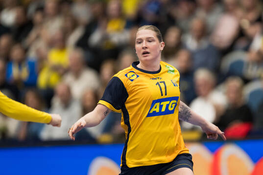 Nina Dano of Sweden celebrates