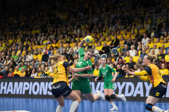 Stina Wiksfors of Sweden and Eva Christina Zilinskas of