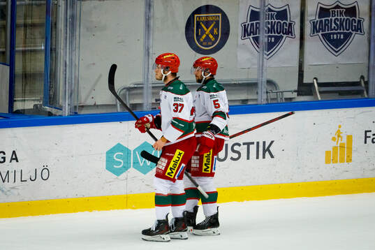Modos Viktor Persson och August Berg deppar vid 1-1